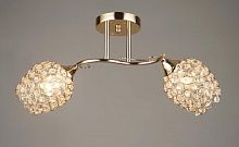 Люстра потолочная двухрожковая Мелодия Света Е27 Золото картинка 